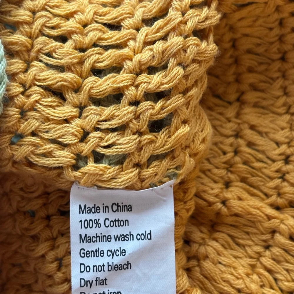 Prana Sage Green Crochet Women's Hat - Picture 4 of 4